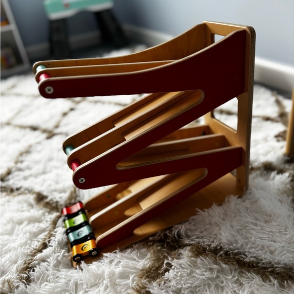 Wooden Car Ramp Racer Toy - Picture 2 of 5